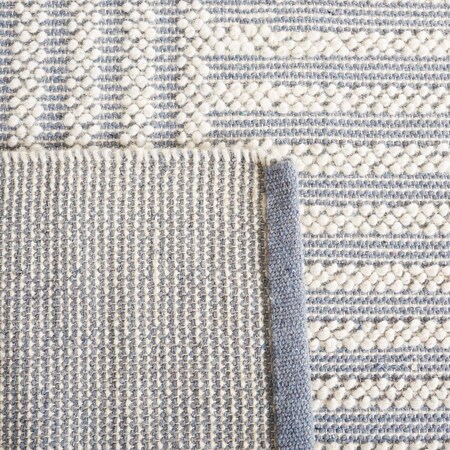 Safavieh 6 x 6 ft. Natura Hand Woven Square Area Rug Ivory & Grey NAT227F-6SQ